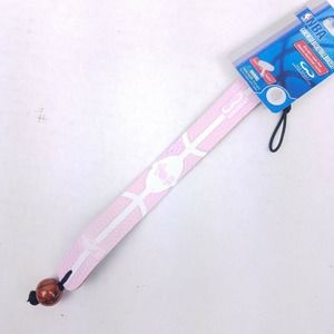 Miami Heat Logo NBA Basketball Leather Pink Bracelet